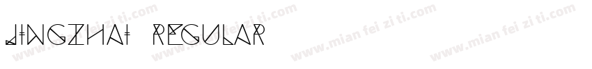 jingzhai Regular字体转换